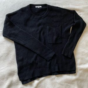 Madewell Oversized Sweater Black Size Small